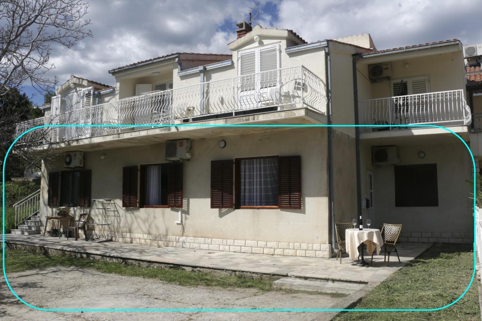 Beachfront Apartment Drazen, With Garden And Parking Split Exterior foto